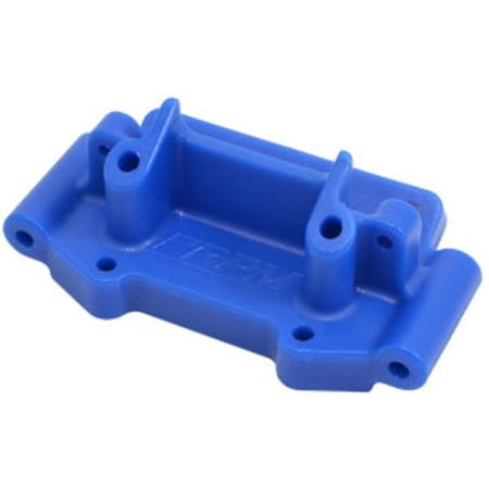 Rpm R-C Products RPM R-C Products RPM73755 Blue Front Bulkhead for most Traxxas 1by10 scale 2wd Vehicles RPM73755